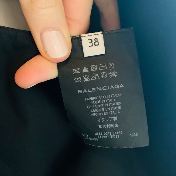 Black  Balenciaga top - Picture 3 of 4